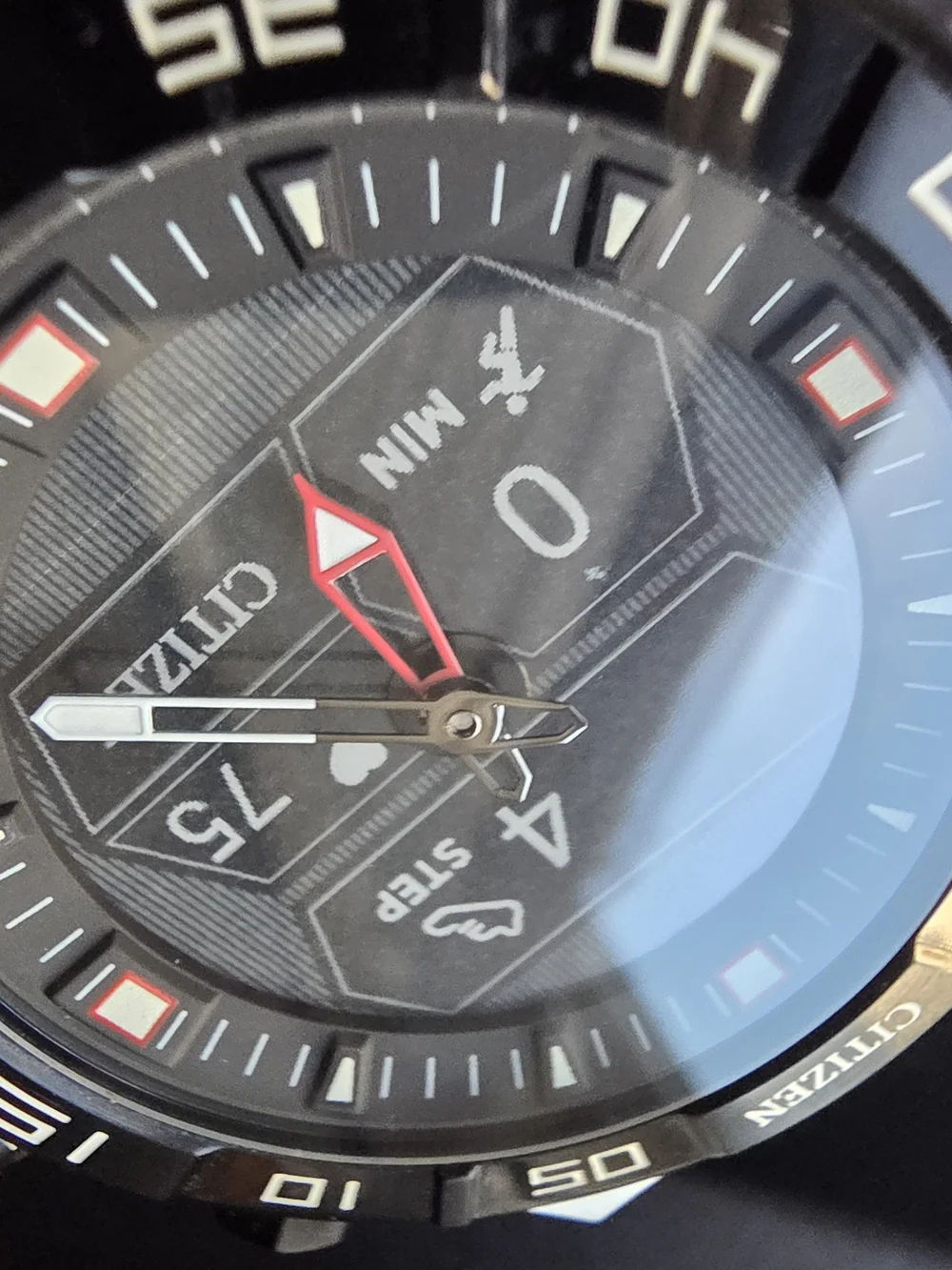 Citizen CZ Smart PQ2 Hybrid Smartwatch , YouQ Wellness, Silicone band .